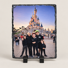 Load image into Gallery viewer, Picture personalised rectangle Slate memories gift
