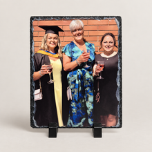 Load image into Gallery viewer, Picture personalised rectangle Slate memories gift

