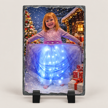 Load image into Gallery viewer, Picture personalised rectangle Slate memories gift
