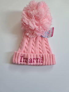 Pink Baby Hat