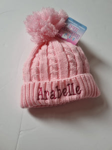 Pink Baby Hat