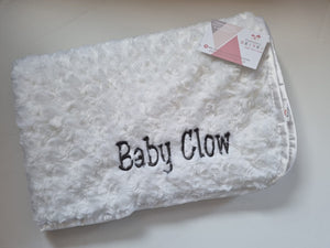 White Rosebud blanket NAME ONLY