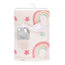 Load image into Gallery viewer, Rainbow Blanket NAME &amp; BIRTH
