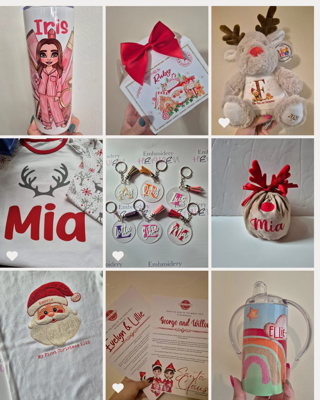 Christmas mystery bags