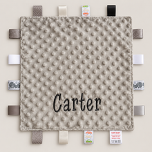 Load image into Gallery viewer, Personalised grey Taggie
