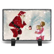 Load image into Gallery viewer, Picture personalised rectangle Slate memories gift
