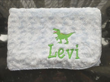 Load image into Gallery viewer, Dinosaur blanket
