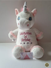Load image into Gallery viewer, White Unicorn bear
