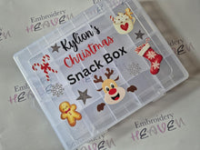 Load image into Gallery viewer, Custom Christmas Treat Organiser Box
