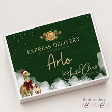 Load image into Gallery viewer, Personalised Dinosaur Empty Christmas Eve Box

