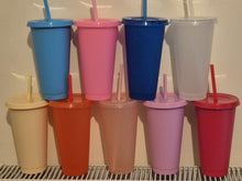 Load image into Gallery viewer, Personalised Cold Cup Tumbler – Custom Reusable Cup
