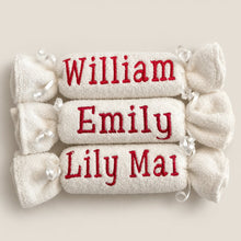 Load image into Gallery viewer, Personalised Christmas Cracker Flannel
