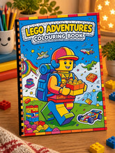 Load image into Gallery viewer, LEGO Brick Adventures Colouring Book
