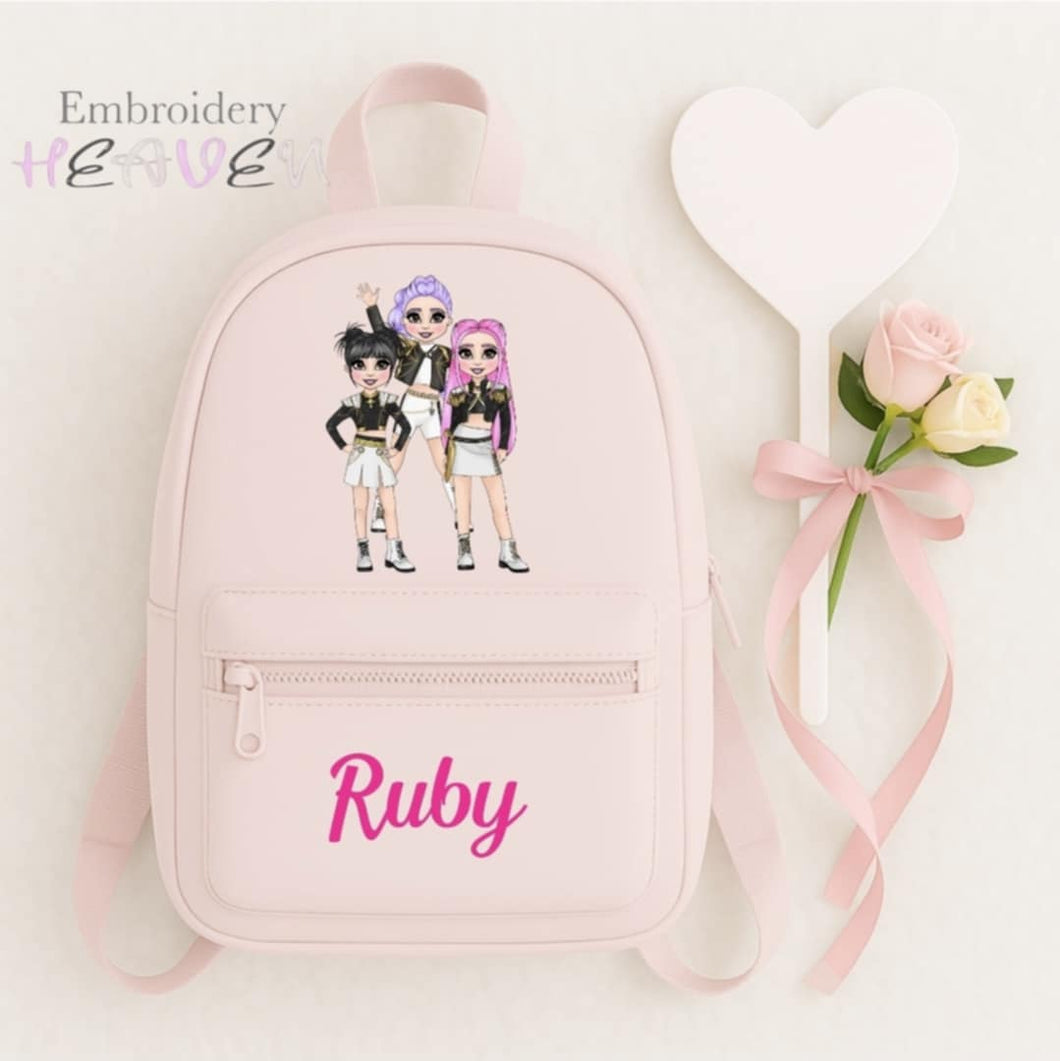 Personalized K-Pop Backpack – Custom Fan Bag