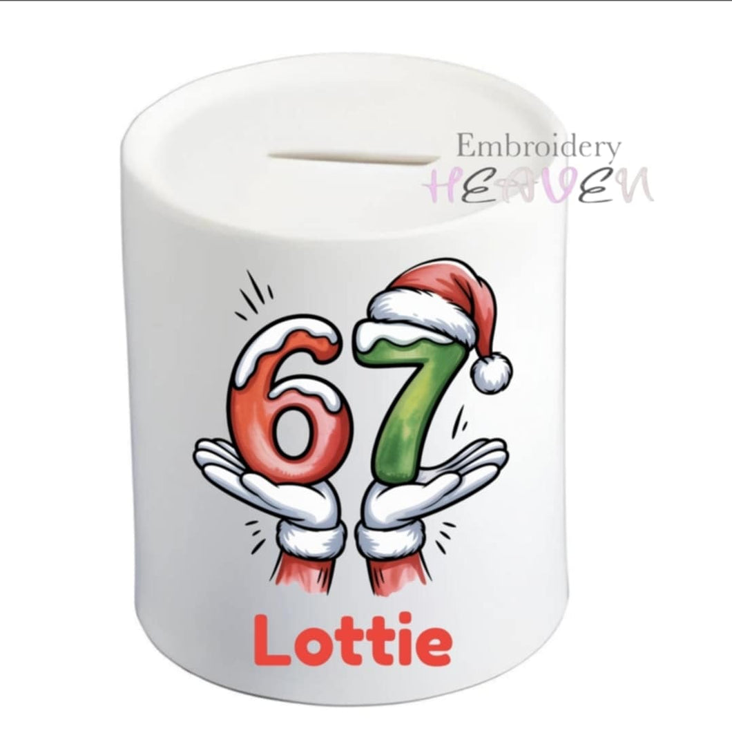 67 Money Box – Trendy Savings Bank Gift
