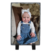 Load image into Gallery viewer, Picture personalised rectangle Slate memories gift
