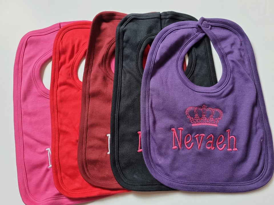 Set of 5 Random Bibs